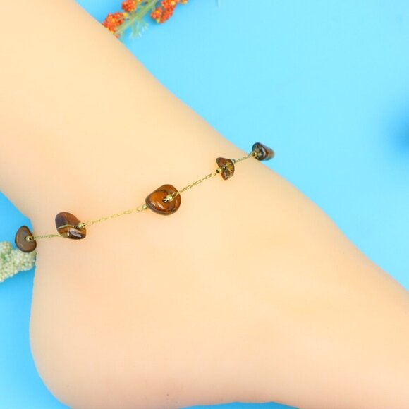 Elegant Handmade Anklet – Perfect for Women & Girls | Ideal Gift Option, DYC1808 - Picture 7 of 9